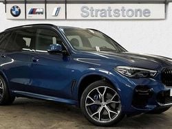 Blue Used 2022 BMW X5 M Sport SUV | £46,500 (Fair price)