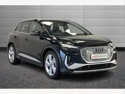 Black Used 2024 Audi Q4 e-tron S-Line SUV | £34,350 (Good price)