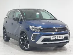 Blue Used 2022 Vauxhall Crossland Elite SUV | £15,498 (Fair price)