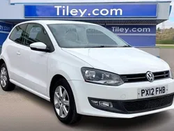 White Used 2012 VW Polo Match Hatchback | £5,990 (Fair price)