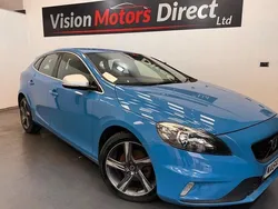 Blue Used 2014 Volvo V40 R-Design Estate | £4,480 (Fair price)