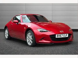 Red Used 2017 Mazda MX5 Cabriolet | £15,795 (A bit pricey)