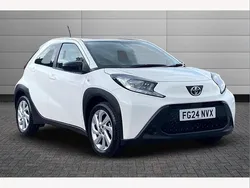 White Used 2024 Toyota Aygo PURE Hatchback | £12,950 (Fair price)