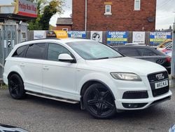 White Used 2012 Audi Q7 S-Line SUV | £7,495 (Good price)