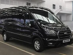Black Used 2021 Ford Transit Limited Van | £19,989 (Fair price)