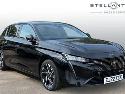 Black Used 2022 Peugeot 308 Allure Premium Hatchback | £14,840 (Fair price)