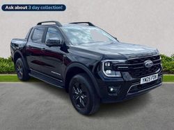 Black Used 2025 Ford Ranger Pickup | £40,000