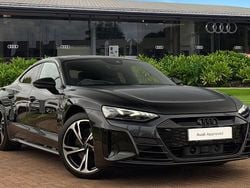 Black Used 2022 Audi e-tron GT quattro Comfort Sedan | £36,980 (Fair price)