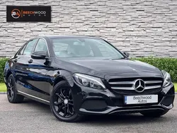 Black Used 2015 Mercedes C350e Sedan | £13,000 (A bit pricey)