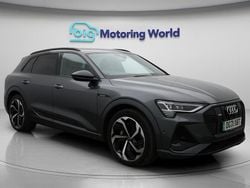 Grey Used 2021 Audi e-tron Black Edition SUV | £24,300 (Good price)