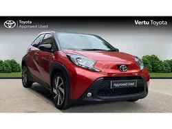 Red Used 2024 Toyota Aygo Hatchback | £13,717 (Fair price)
