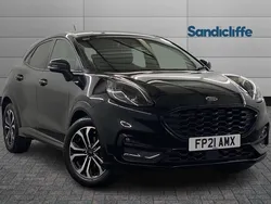 Black Used 2023 Ford Puma ST-Line Coupe | £15,404 (Good price)