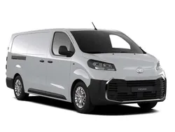 Icy white New 2025 Toyota Proace Van | £25,500 (A bit pricey)