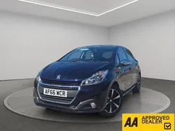 Blue Used 2016 Peugeot 208 Allure Premium Hatchback | £6,250 (Fair price)