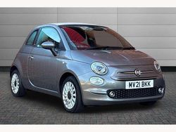 Grey Used 2021 Fiat 500C Lounge Cabriolet | £10,995 (Fair price)