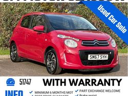 Red Used 2018 Citroën C1 Feel Hatchback | £3,496 (Super price)