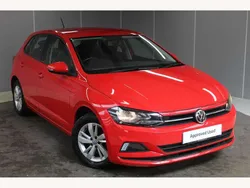 Red Used 2018 VW Polo SE Hatchback | £9,495 (Fair price)
