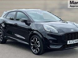 Black Used 2022 Ford Puma Gen-E ST-Line X SUV | £19,176 (Fair price)