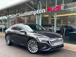 Black Used 2024 Audi Q8 e-tron S-Line SUV | £55,990