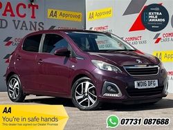Purple Used 2016 Peugeot 108 Allure Hatchback | £5,995 (Expensive)
