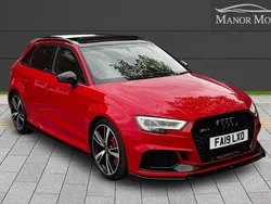 Red Used 2019 Audi RS3 Sport Hatchback | £35,800 (Fair price)