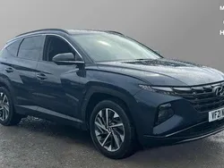 Blue Used 2021 Hyundai Tucson Premium SUV | £18,085 (Fair price)
