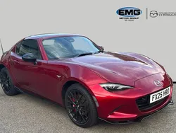 Red Used 2025 Mazda MX5 Homura-Line Cabriolet | £33,494 (Expensive)