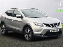 Silver Used 2016 Nissan Qashqai Comfort SUV | £9,899 (Fair price)