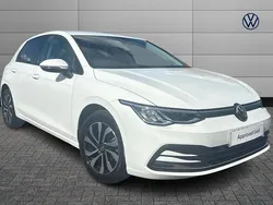 White Used 2022 VW Golf VIII Active Hatchback | £18,521 (Fair price)