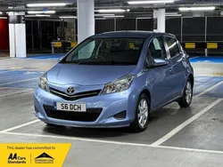 Blue Used 2012 Toyota Yaris Multidrive S Hatchback | £8,575 (Fair price)