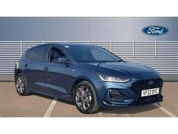Blue Used 2021 Ford Focus ST-Line Hatchback | £14,751 (Fair price)