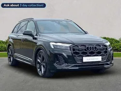 Black Used 2024 Audi Q7 Black Edition SUV | £59,109 (Expensive)