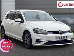 White Used 2018 VW Golf VII SE Hatchback | £13,199 (Fair price)