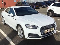 White Used 2017 Audi A5 S-Line Coupe | £13,995 (Fair price)