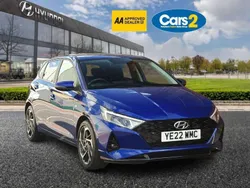 Blue Used 2022 Hyundai i20 Premium Hatchback | £15,490 (Fair price)