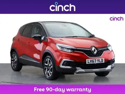 Red/black Used 2017 Renault Captur Dynamique SUV | £7,799 (Fair price)