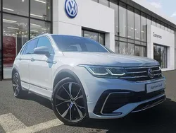 White Used 2021 VW Tiguan R-line SUV | £26,799 (Fair price)