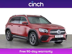 Red Used 2021 Mercedes GLB220 AMG Line Premium SUV | £26,649 (Good price)
