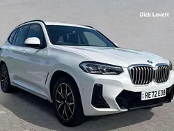 White Used 2022 BMW X3 M Sport SUV | £34,990 (Fair price)