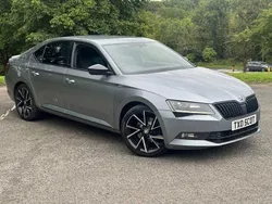 Grey Used 2017 Skoda Superb SportLine Hatchback | £8,890 (Fair price)