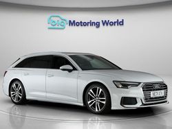 White Used 2022 Audi A6 S-Line Estate | £25,248 (Good price)