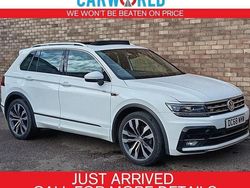 White Used 2019 VW Tiguan R-line SUV | £16,990 (Good price)