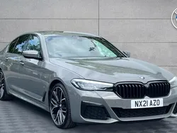 Grey Used 2021 BMW 520 M Sport | £26,994 (Fair price)