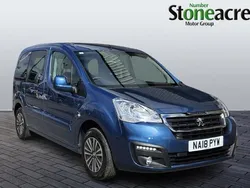 Blue Used 2018 Peugeot Partner Tepee Active MPV | £9,400 (Fair price)