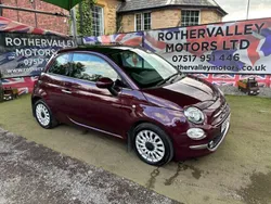 Red Used 2016 Fiat 500 Lounge Hatchback | £6,495 (Fair price)