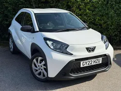 White Used 2022 Toyota Aygo PURE Hatchback | £13,999 (Fair price)