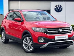 Red Used 2021 VW T-Cross SE SUV | £15,990 (Fair price)