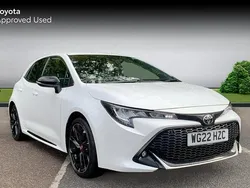 Pure white bitone Used 2022 Toyota Corolla Sport | £18,990 (Fair price)