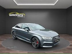Grey Used 2017 Audi A3 S-Line Sedan | £16,750 (Fair price)