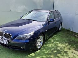 Blue Used 2007 BMW 520 Estate | £2,295 (Fair price)